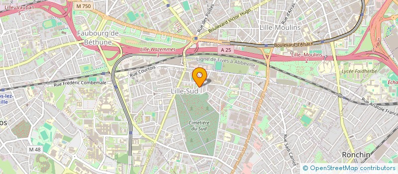 localisation de l'entreprise 525 168 746 à LILLE