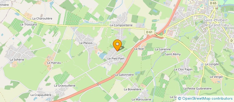 localisation de l'entreprise 525 169 389   SAINT-PHILBERT-DE-GRAND-LIEU