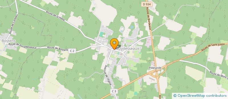 localisation de l'entreprise 525 171 799   CLARENS