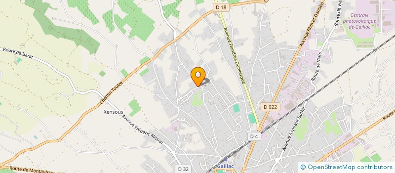 localisation de l'entreprise 525 190 633   GAILLAC