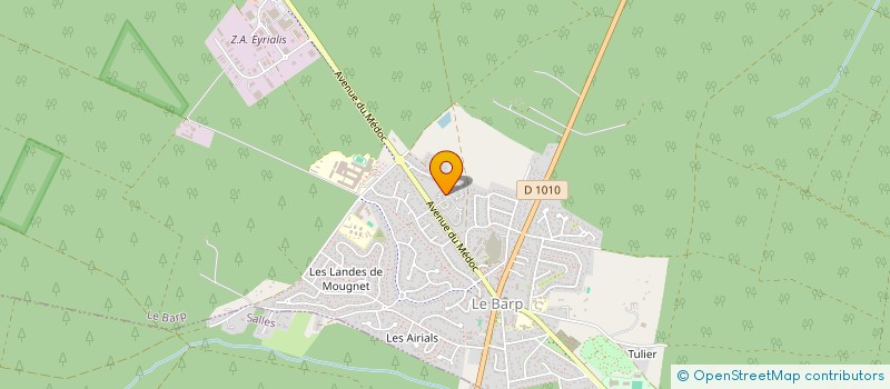 localisation de l'entreprise 525 193 850   LE BARP