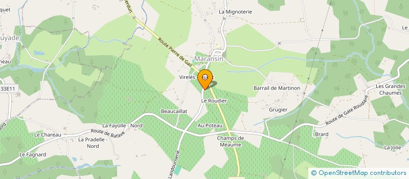 localisation de l'entreprise 525 195 913   MARANSIN