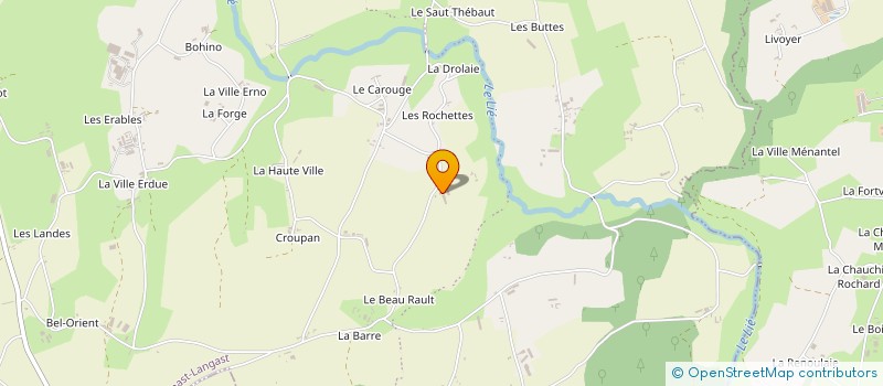 localisation de l'entreprise 525 199 451   PLOUGUENAST-LANGAST