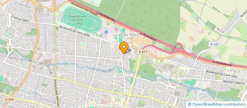 localisation de l'entreprise 525 201 976  à PAU