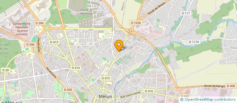 localisation de l'entreprise 525 205 753 à MELUN