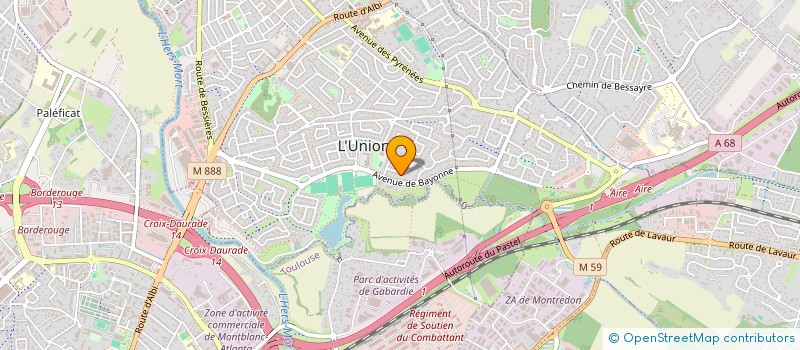 localisation de l'entreprise 525 218 053 à L'UNION