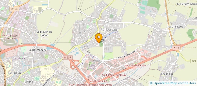 localisation de l'entreprise 525 221 099 à LA ROCHELLE