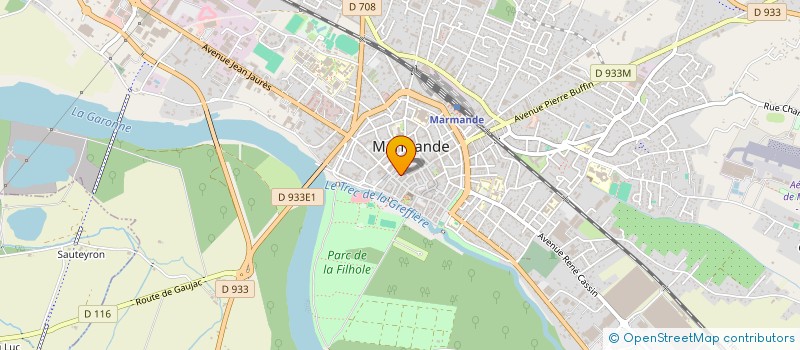 localisation de l'entreprise 525 222 188   MARMANDE