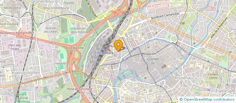 localisation de l'entreprise 525 234 613 à STRASBOURG