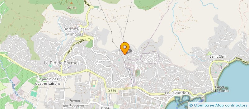 localisation de l'entreprise 525 261 145  à HYERES