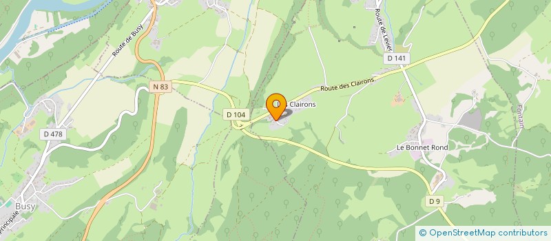 localisation de l'entreprise 525 272 241   PUGEY