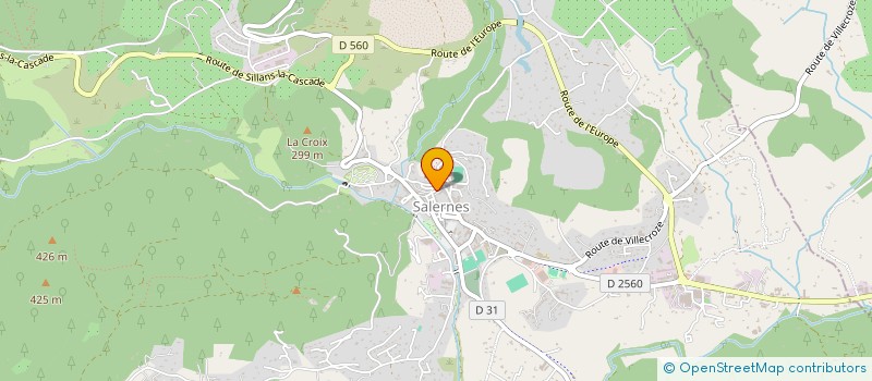 localisation de l'entreprise 525 275 848 à SALERNES