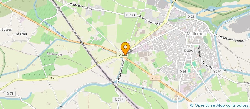 localisation de l'entreprise 525 279 089   MALLEMORT