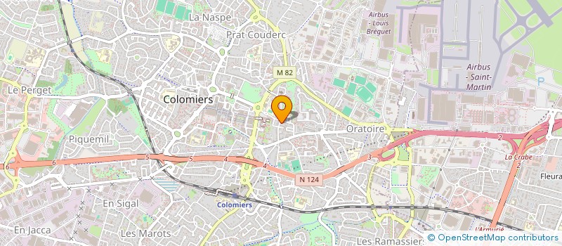 localisation de l'entreprise 525 284 923 à COLOMIERS