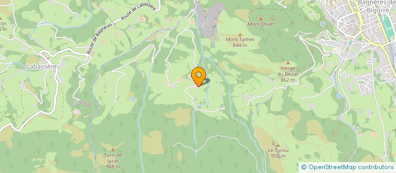 localisation de l'entreprise 525 299 699   BAGNERES-DE-BIGORRE