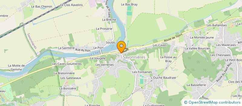 localisation de l'entreprise 525 310 835   SAVONNIERES