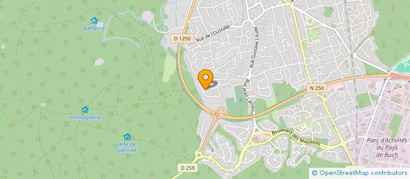 localisation de l'entreprise 525 313 672   LA TESTE DE BUCH