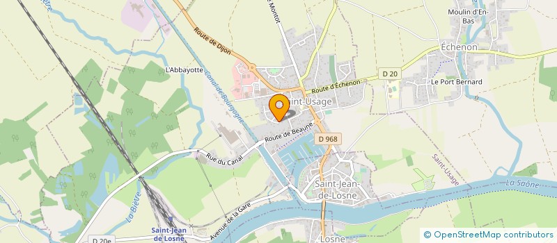 localisation de l'entreprise 525 325 015   SAINT-USAGE