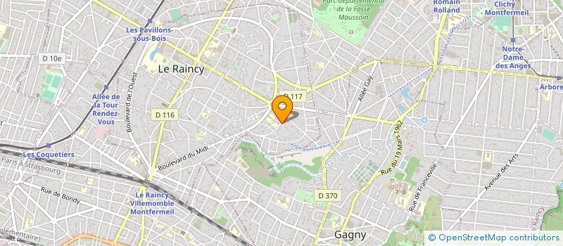 localisation de l'entreprise 525 336 798 à VILLEMOMBLE