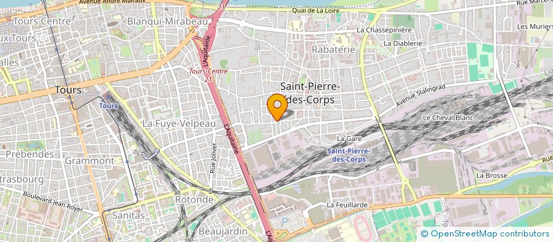 localisation de l'entreprise 525 337 945   TOURS