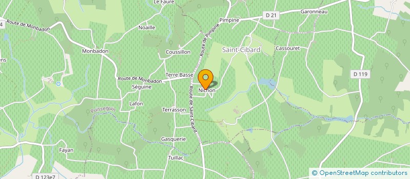 localisation de l'entreprise 525 344 263   SAINT-CIBARD