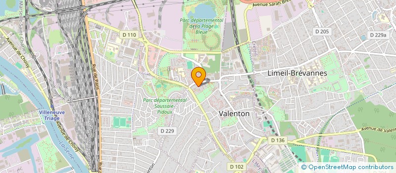 localisation de l'entreprise 525 344 594   VALENTON