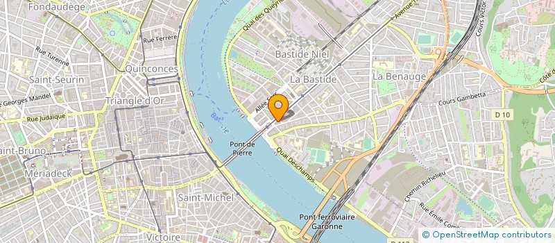 localisation de l'entreprise 525 349 205 à BORDEAUX