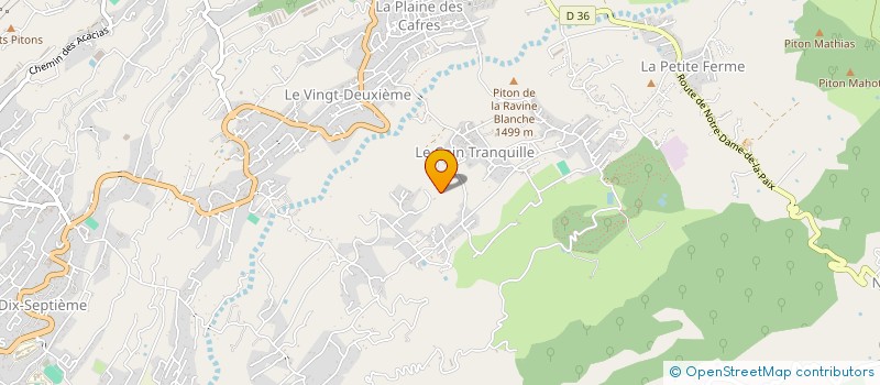 localisation de l'entreprise 525 364 980 à LE TAMPON