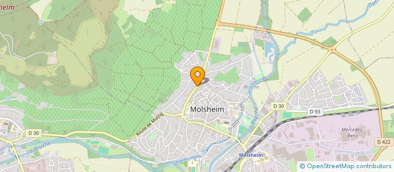 localisation de l'entreprise 525 369 971   MOLSHEIM
