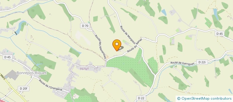 localisation de l'entreprise 525 370 110   VERFEIL