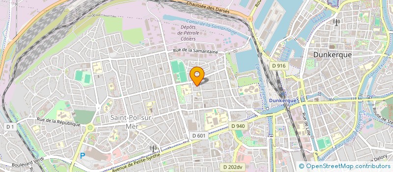 localisation de l'entreprise 525 371 340 à DUNKERQUE
