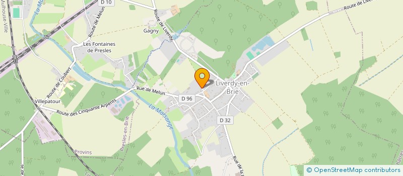 localisation de l'entreprise 525 371 704   BUSSY-SAINT-GEORGES