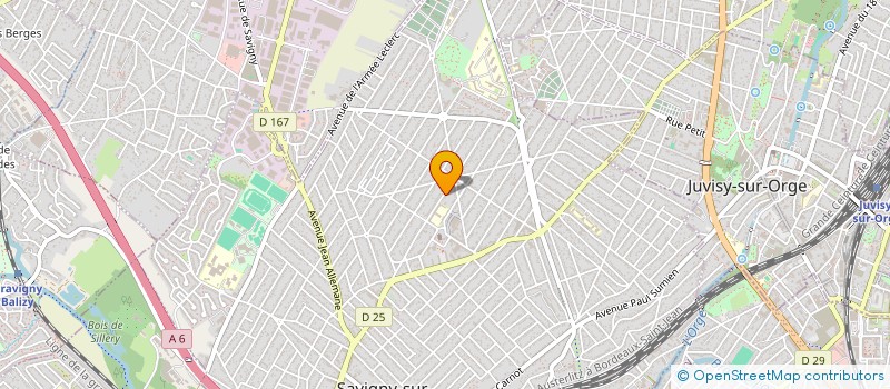 localisation de l'entreprise 525 384 632 à SAVIGNY-SUR-ORGE