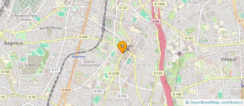 localisation de l'entreprise 525 400 248   CACHAN