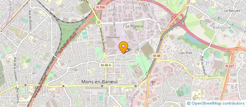 localisation de l'entreprise 525 LA MARQUE à MARCQ-EN-BARŒUL