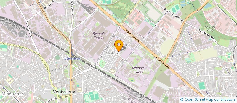 localisation de l'entreprise 525EME MUTUELLE D ENTREPRISES  SAINT-PRIEST