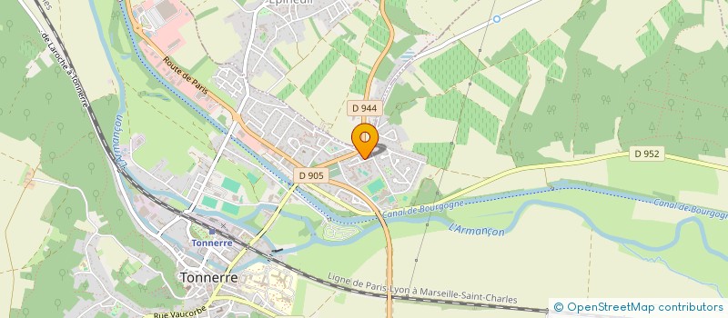 localisation de l'entreprise 527 501 092 à TONNERRE