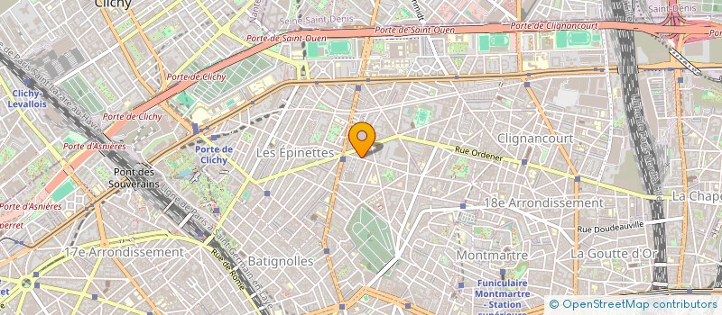 localisation de l'entreprise 527 530 091 à SAINT-OUEN-SUR-SEINE