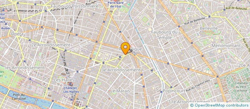 localisation de l'entreprise 527 536 460   PARIS