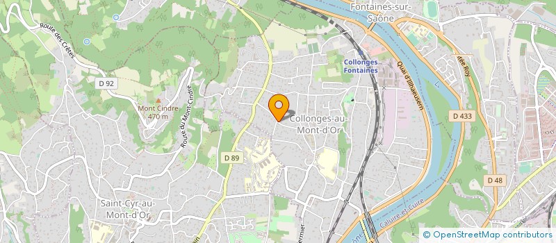 localisation de l'entreprise 527 537 427   COLLONGES-AU-MONT-D'OR