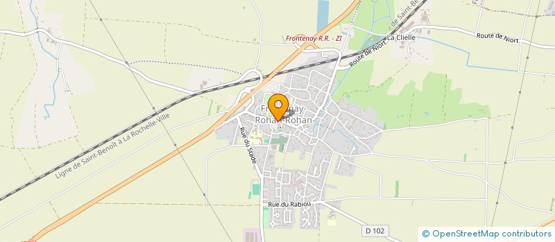 localisation de l'entreprise 527 563 050   FRONTENAY-ROHAN-ROHAN