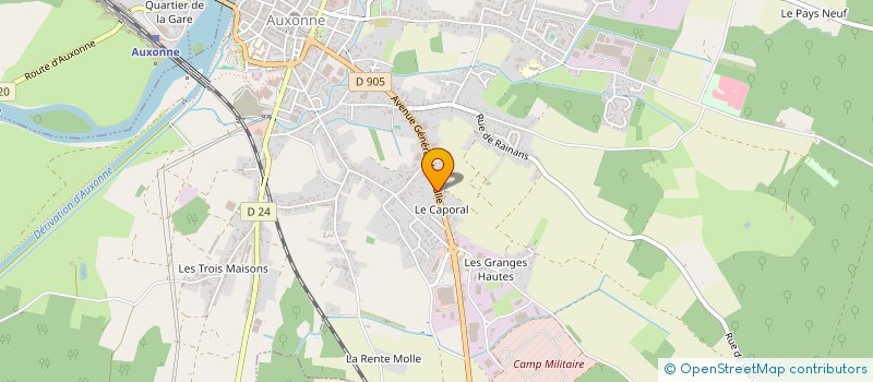 localisation de l'entreprise 527 577 209   BIZANET