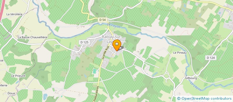 localisation de l'entreprise 527 590 756   BELLEVIGNE-EN-LAYON