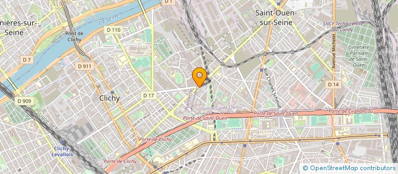localisation de l'entreprise 527 598 528 à SAINT-OUEN-SUR-SEINE