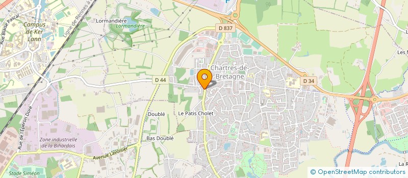 localisation de l'entreprise 527 620 439   RENNES