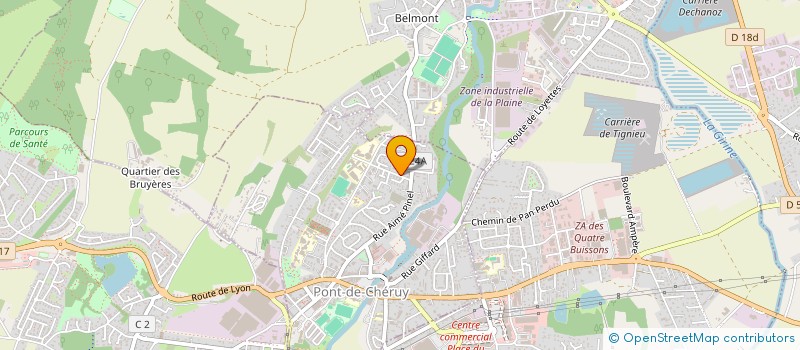 localisation de l'entreprise 527 630 115  à THONON-LES-BAINS