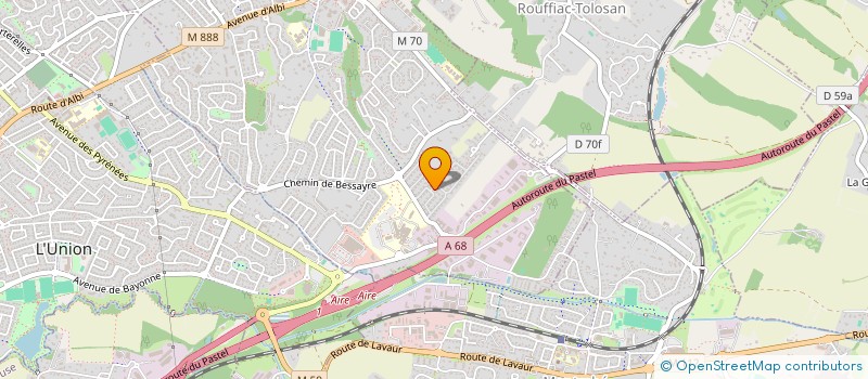 localisation de l'entreprise 527 632 129   TOULOUSE
