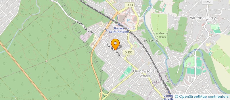 localisation de l'entreprise 527 637 938 à QUINCY-SOUS-SENART
