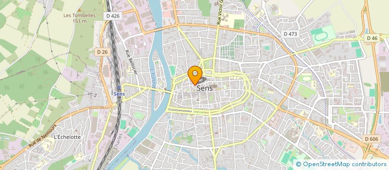 localisation de l'entreprise 527 640 296  à SENS