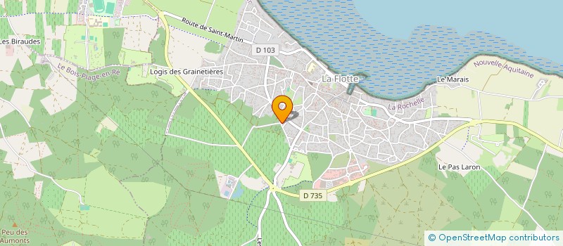 localisation de l'entreprise 527 652 671   LA FLOTTE